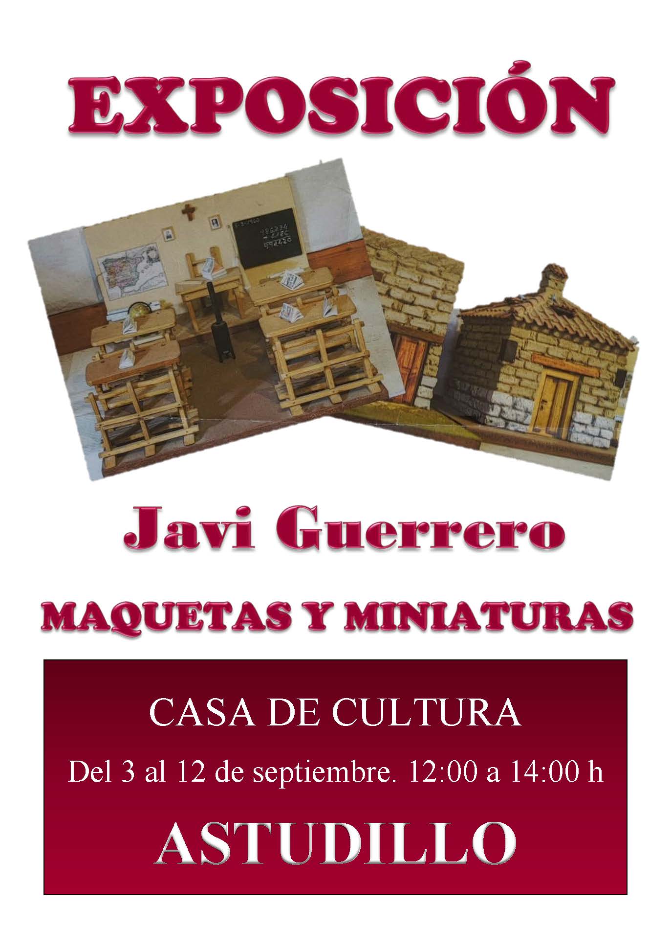 Exposición Javi Guerrero – Maquetas y miniaturas